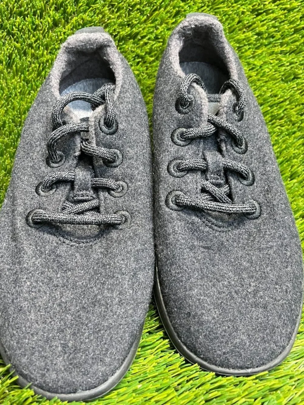 Allbirds Wool Runners Womens Size 7‎ Black Athletic Running Shoes Sneakers